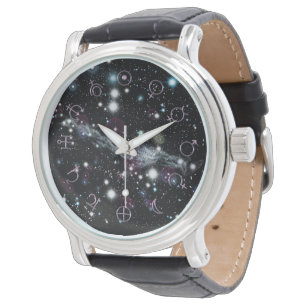 Planetary Glyph Deep Space Astronomy Wristwatch