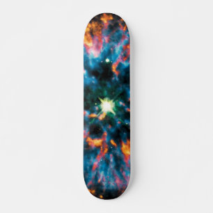 Planetary Nebula NGC 6751 Hubble Space Photo Skateboard