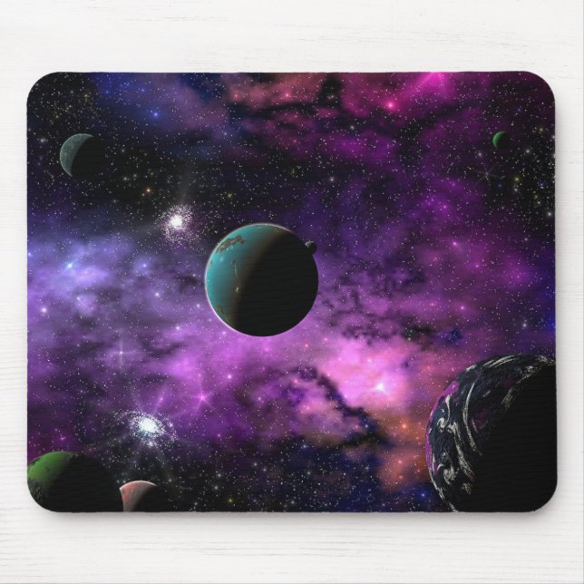 Planetary Space Mouse Pad (Front)