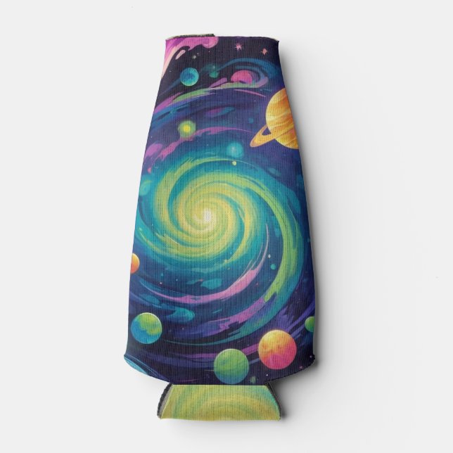 Planetary Spin  Bottle Cooler (Front)