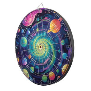 Planetary Spin Dartboard
