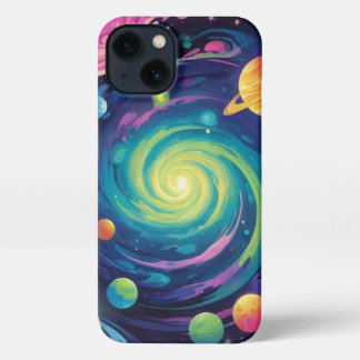 Planetary Spin iPhone 13 Case