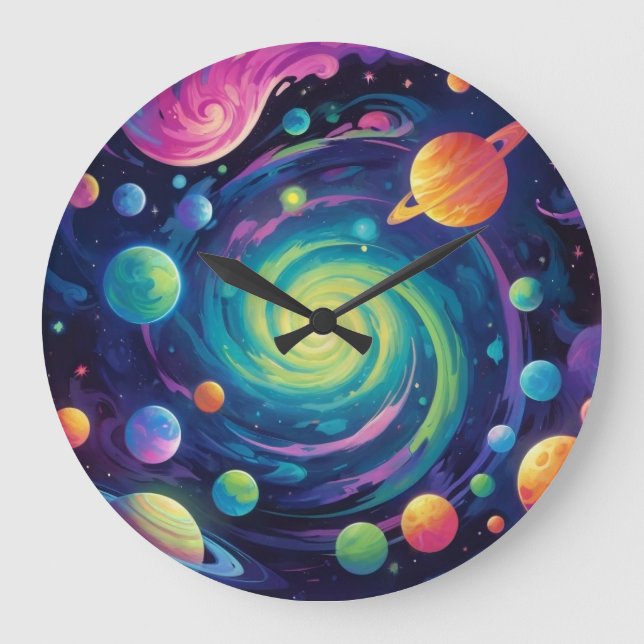 Planetary Spin  Large Clock (Front)