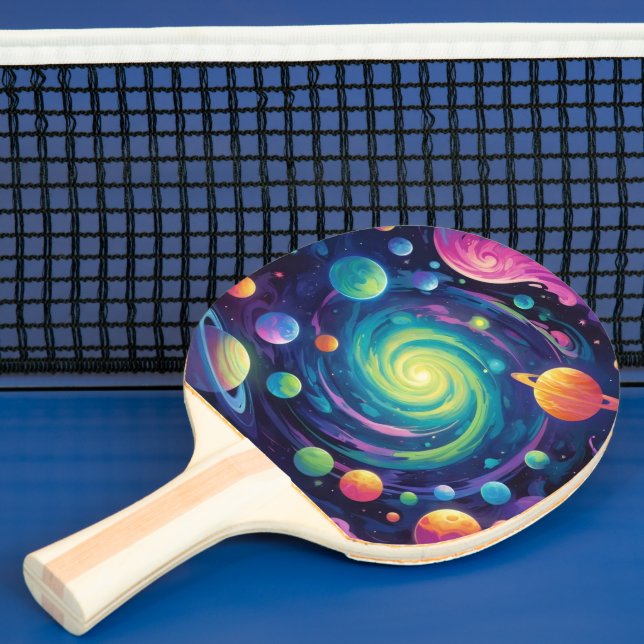 Planetary Spin Ping Pong Paddle (Insitu)