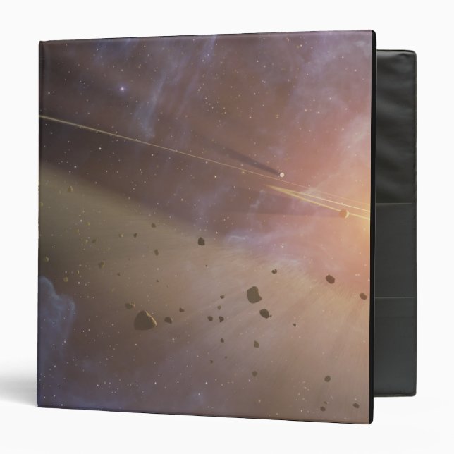 Planetary system Epsilon Eridani Binder (Front/Inside)