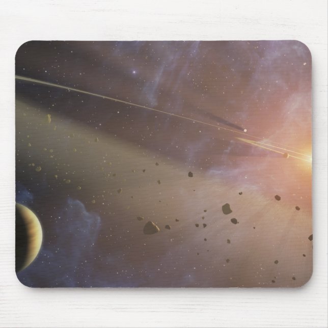 Planetary system Epsilon Eridani Mouse Pad (Front)