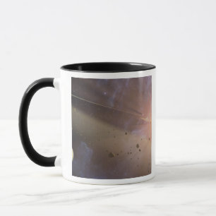 Planetary system Epsilon Eridani Mug