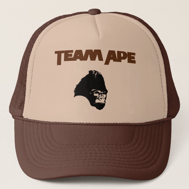 Planète de singe d'équipe du casquette de baseball (Devant)
