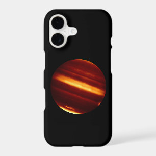 Planète Jupiter en lumière infrarouge