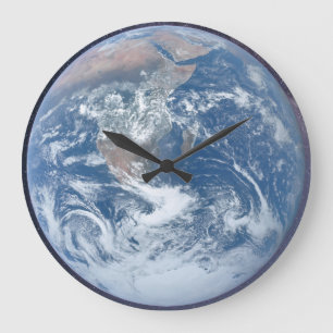 Planète Terre grande horloge