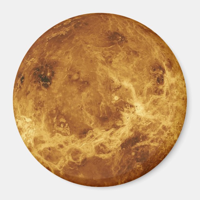 Planète Vénus Solaire Système Magnet (Devant)