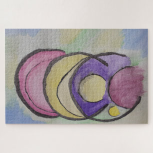 Planètes Jigsaw Puzzle Art Abstrait