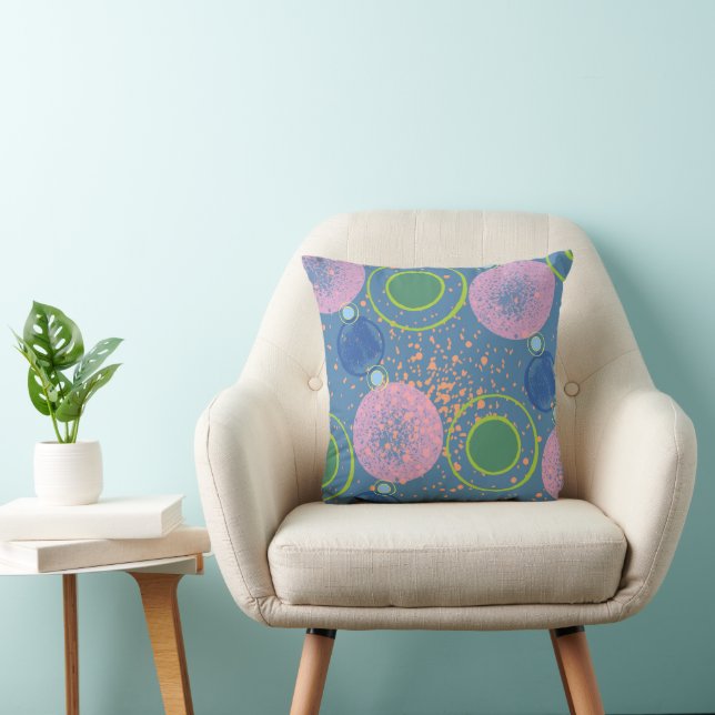 Planètes perlées Coussin glauque (Chaise)