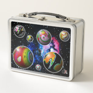Planetoids Metal Lunchbox