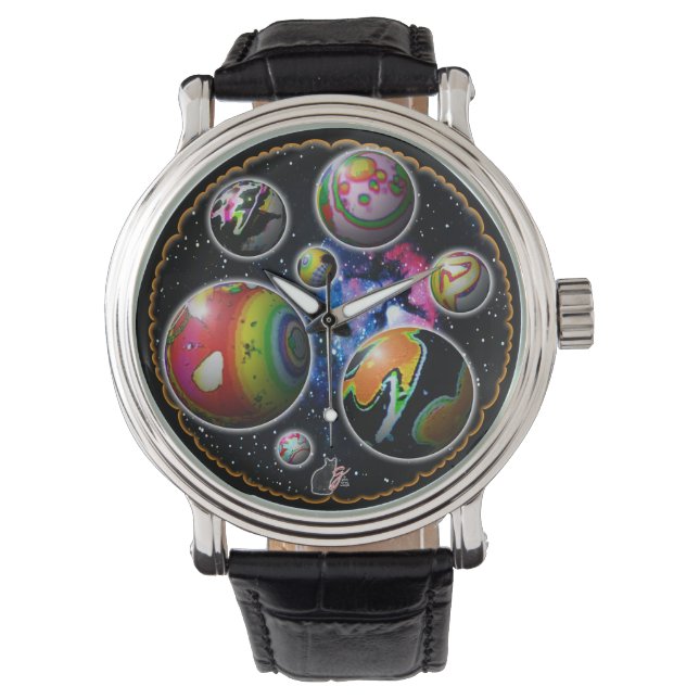 Planetoids Wrist Watch (Front)