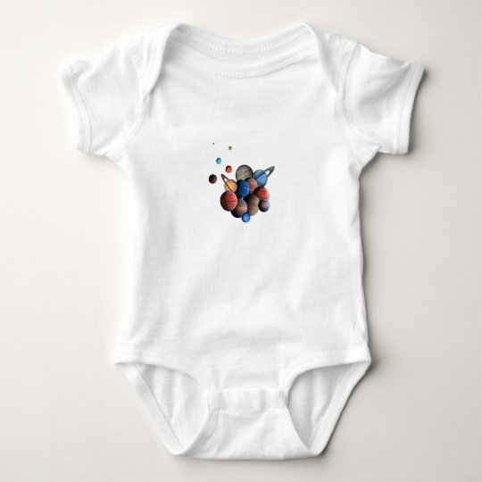 Planets Baby Bodysuit