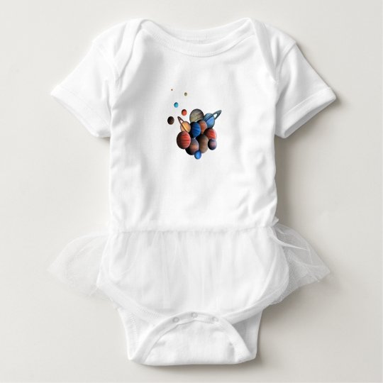 Planets Baby Bodysuit