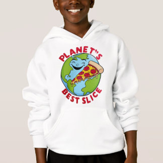 "Planet's Best Slice: Earth with Pizza T-shirt