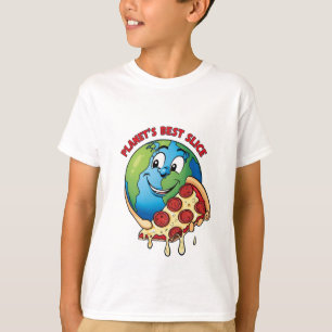 Planet's Best Slice Kids' T-Shirt – Smiling Earth 