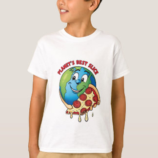 Planet's Best Slice Kids' T-Shirt – Smiling Earth 