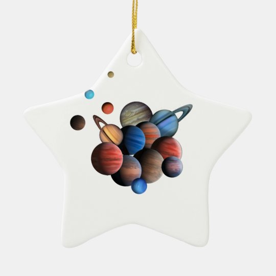 Planets Ceramic Ornament