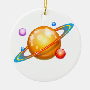 Planets Ceramic Ornament