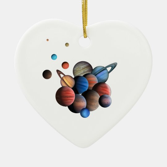 Planets Ceramic Ornament