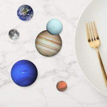 Planets Earth Moon Jupiter Mars Neptune Uranus