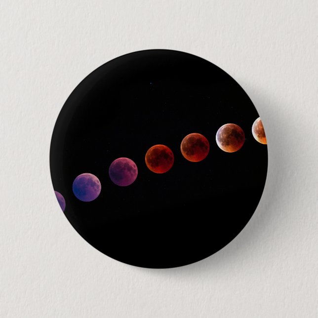 Planets in solar system like life 2 inch round button (Front)