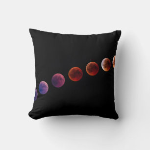 Planets in solar system like life throw pillow