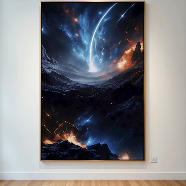 Planets of Imagination Canvas Print (Creator Uploaded)