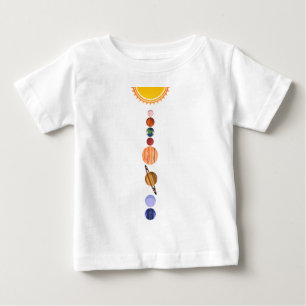 Planets of Solar System Baby T-Shirt