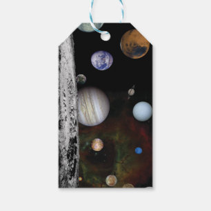 Planets of the solar system gift tags