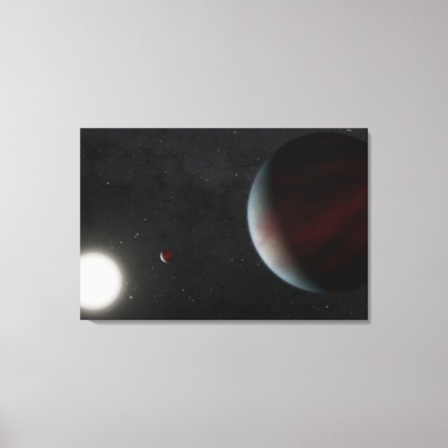 Planets Orbiting The Sun-Like Star Epic 249731291 Canvas Print (Front)