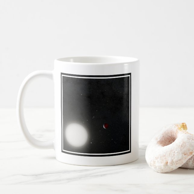 Planets Orbiting The Sun-Like Star Epic 249731291 Coffee Mug (With Donut)