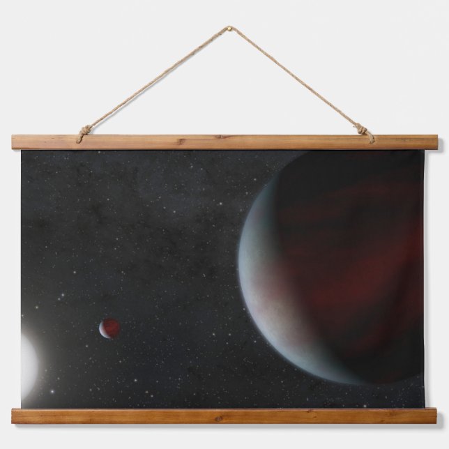 Planets Orbiting The Sun-Like Star Epic 249731291 Hanging Tapestry (Front)