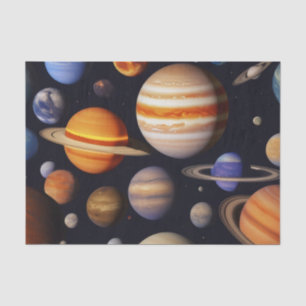 Planets Pattern Tissue Paper