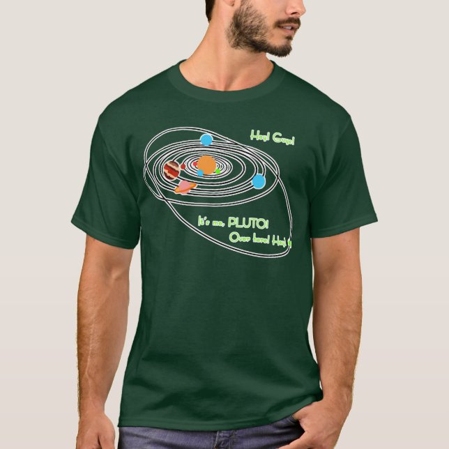 Planets poor pluto T-Shirt (Front)