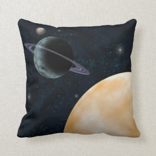 Planets Space Pillow