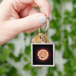 Planets Transiting Red Dwarf Star In Trappist-1 Keychain