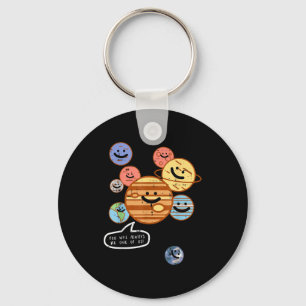 Planets You Will Always Be One Of Us Galaxy Women  Keychain