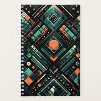 Planificateur 3D Retro Tech
