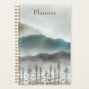 Planificateur à couverture souple aquarelle de mon