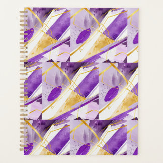 Planificateur Abstrait violet