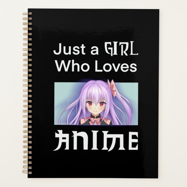 Planificateur Avec Anime Girl (Devant)