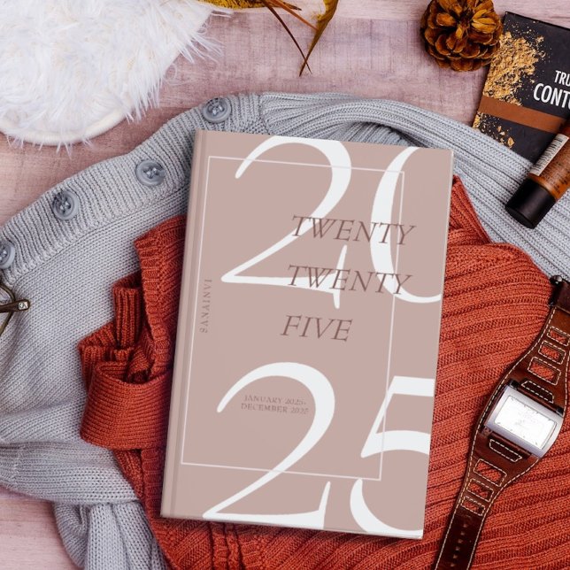 Planificateur calendrier personnalisé Pink Minimal (Créateur téléchargé)