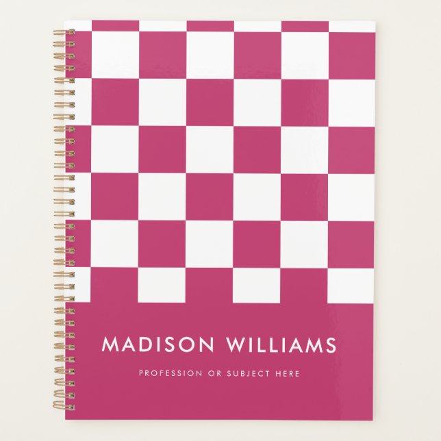 Planificateur Carré moderne minimal (Devant)