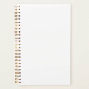 Planificateur cartonné créatif gras lettres coloré
