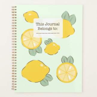 Planificateur citron