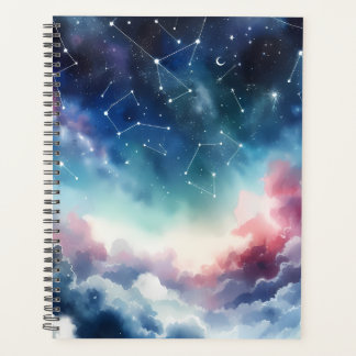 Planificateur d'aquarelle de nuit